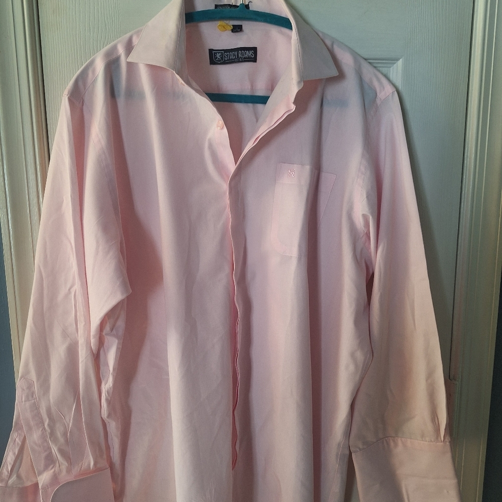 Stacy Adams Light Pink Dress Shirt